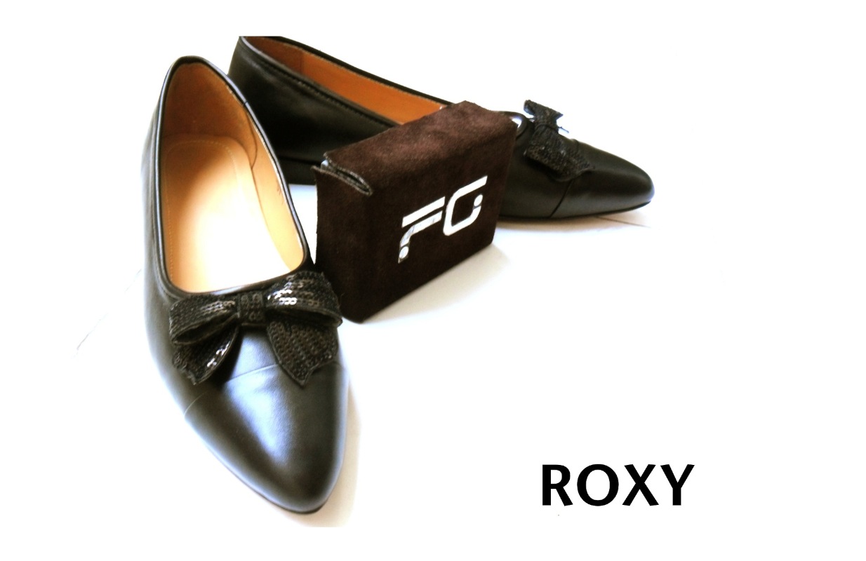 Damesloafers met kant en strik