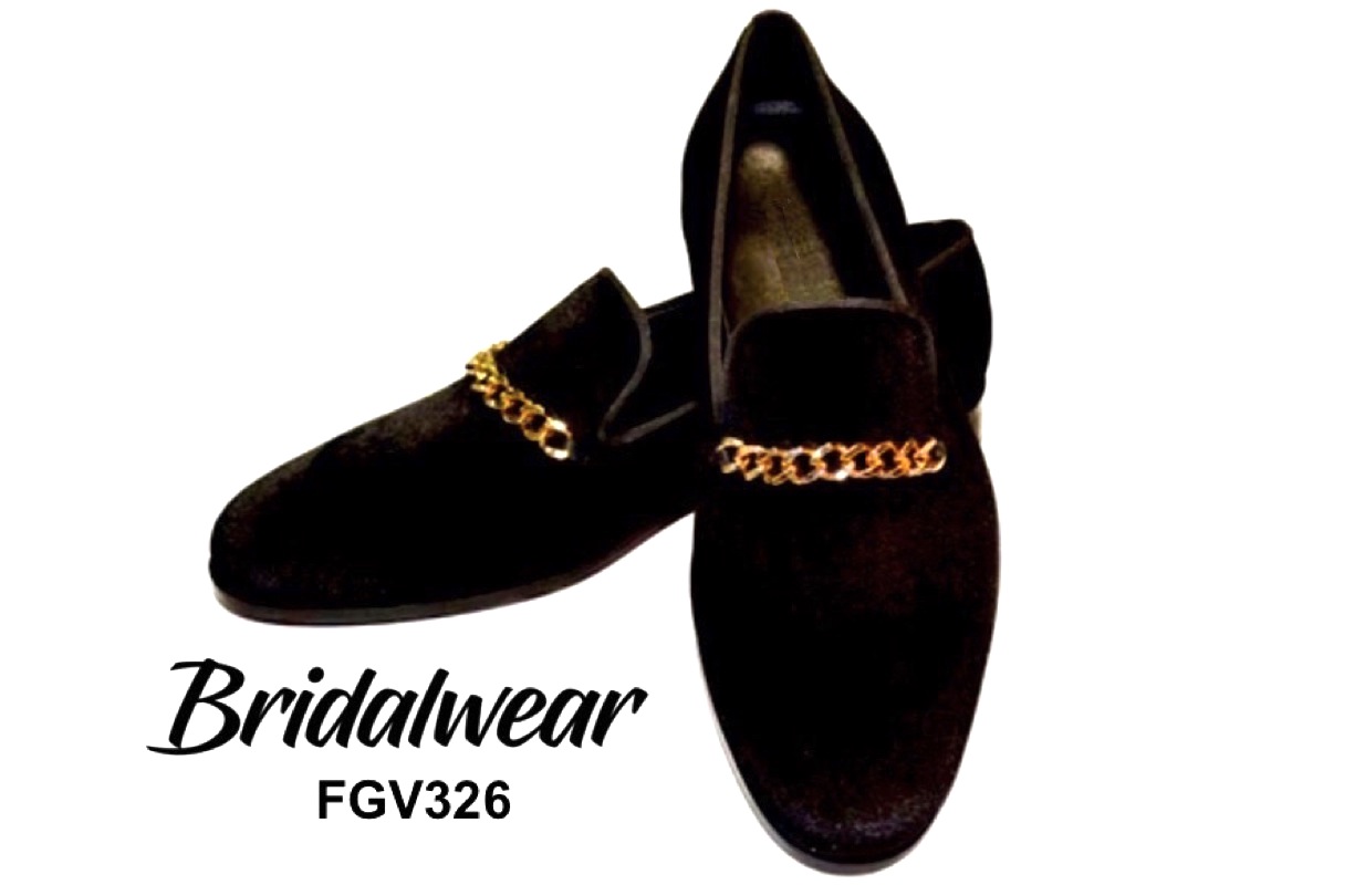 Bruidsmode fluwelen loafers